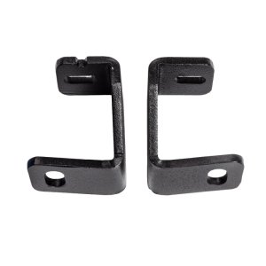 Ford F-150 Light Mounts - Hood Hinge - Go Rhino - XE Hood Hinge Cube - Textured Black - `15-`24